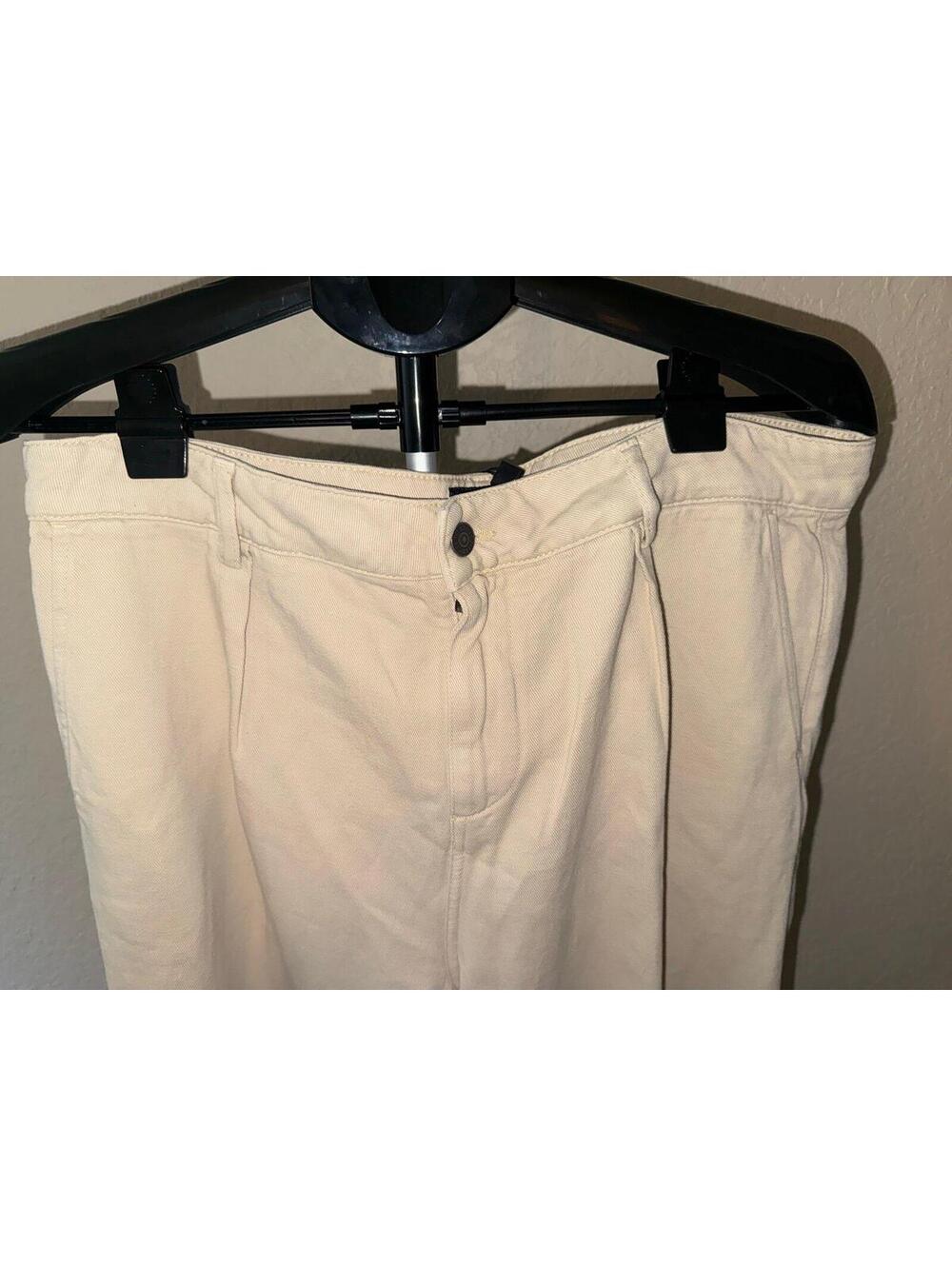 The Kooples HPAN28041J Beige Casual Pants Slim Fit Chino Trousers Men’s 42 NWT - Picture 3 of 7